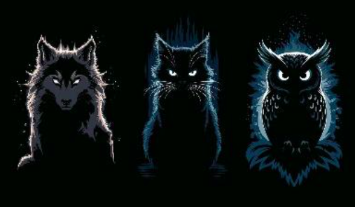 Wolf Cat Owl